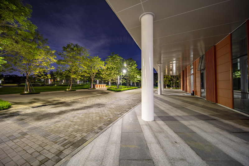 深圳南方科技大學(xué)夜景庭院燈2